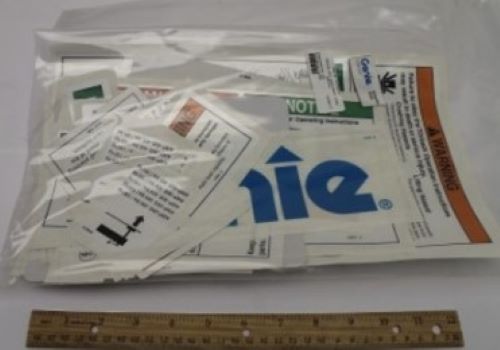107393 / 107393Gt Oem Genie Decal Kit, Saf/Inst, Wrd Decal