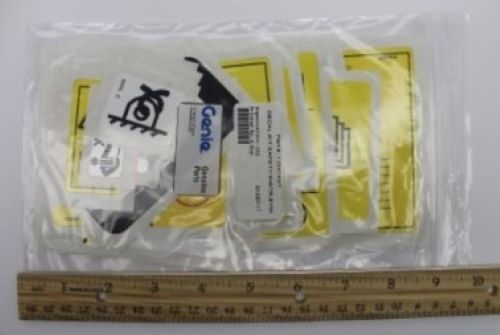 115414 / 115414Gt Oem Genie Gr-20 Decal Kit-Safety/Instr-Sym
