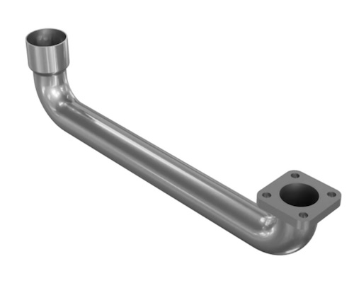 1257995 / 1257995Gt Oem Genie Weldment Exhaust Pipe Perkins 404D-22T