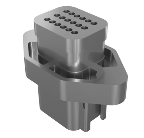 1265862 / 1265862Gt Oem Genie Conn Recep 18 Way Deutsch Dtv Gray - Flange
