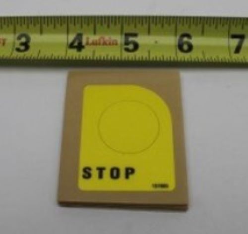 137605 / 137605Gt Oem Genie Gs-1530 - Decal, Control - (Emergency Stop Switch)