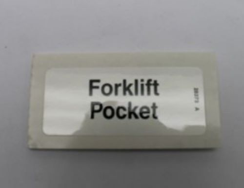 28373 / 28373Gt Oem Genie Decal, Fork Lift Pocket