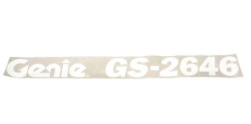 62057Gt / 62057 Oem Genie Cosmetic Decal