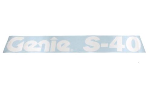 62072Gt / 62072 Oem Genie Decal,Cosmetic,Genie S-40