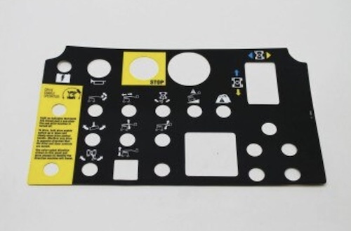 72081 / 72081Gt Oem Genie Decal Platform Control Panel