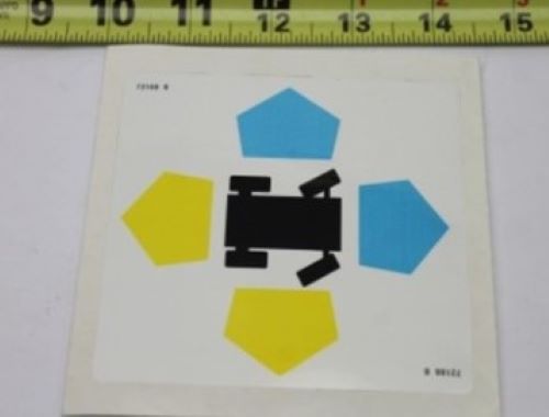 72188 / 72188Gt Oem Genie Decal, Directional Arrows, Gr