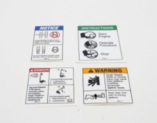 82001 / 82001Gt Oem Genie Decal Kit