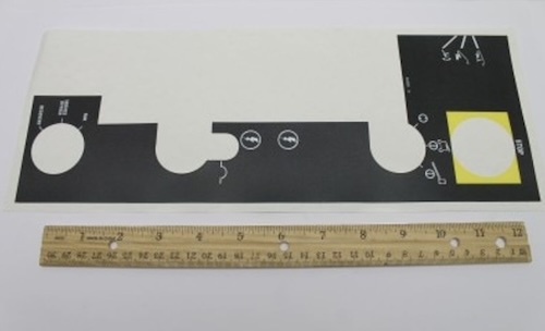 822769 / 822769Gt Oem Genie Decal Ground Control Panel Z80