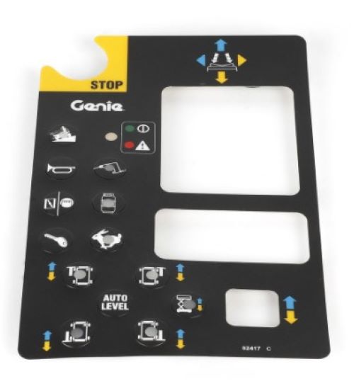 82417Gt/82417 Oem Genie Gs Rt Overlay Decal Ift Gs-2668/Rt Gs-3390