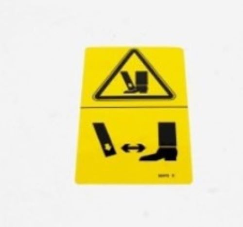 82475 / 82475Gt Oem Genie Decal Symbol - Foot Crushing