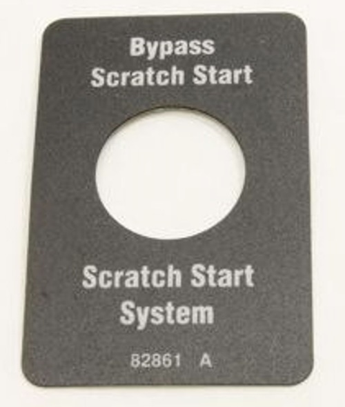 82861 / 82861Gt Oem Genie Decal Scratch Start Toggle