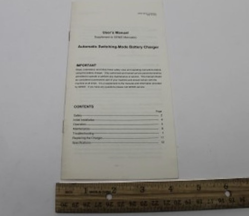 85460 / 85460Gt Oem Genie Manual Signet Charger - 80990