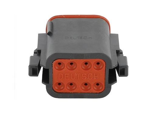 87757 / 87757Gt Oem Genie Conn Plug 8 Way Deutsch Dt Key-B/ Black/ Reduced