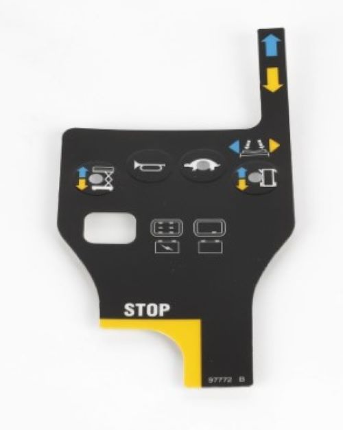 97772Gt / 97772 Oem Genie Gen 5 Control Box Overlay Decal