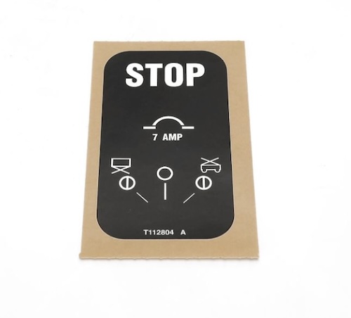 T112804 / T112804Gt Oem Genie Decal Gcon Panel Gs